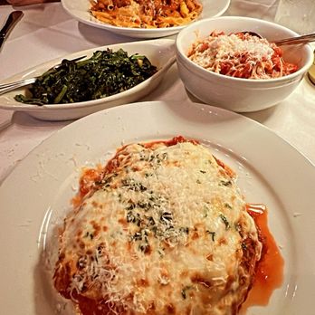 Trattoria one * 41 - Chicken Parmigiana $34 Garganelli $28 Side pasta $8 Rapini $9 - Italian Near Me - Johns Creek, Georgia Trattoria one * 41 - Chicken Parmigiana $34 Garganelli $28 Side pasta $8 Rapini $9 - Italian Near Me - Johns Creek, Georgia