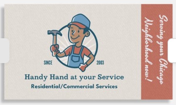 Handy Hand at Your Service Logo