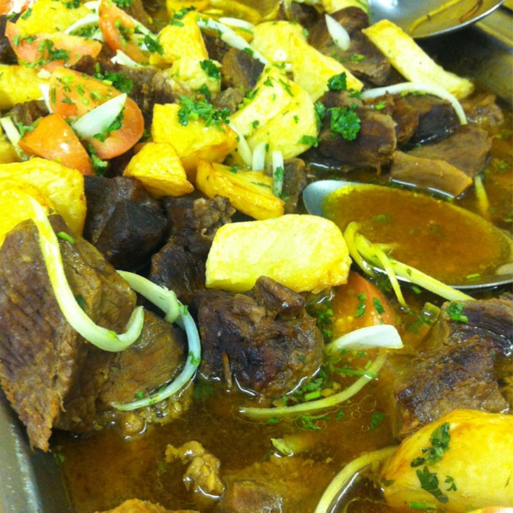 Brasil On Ferry - a dish of meat and vegetables - Brazilian Near Me - Malden, Massachusetts Brasil On Ferry - a dish of meat and vegetables - Brazilian Near Me - Malden, Massachusetts