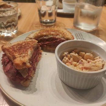 Bavette La Boucherie - An amazing Reuben with an OK potato salad - Butcher Near Me - Milwaukee, Wisconsin