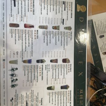 Duplex Boba Tea Station - Menu - Hong Kong Style Cafe Near Me - Tempe, Arizona