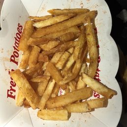Crunchy greasy fry crumbs