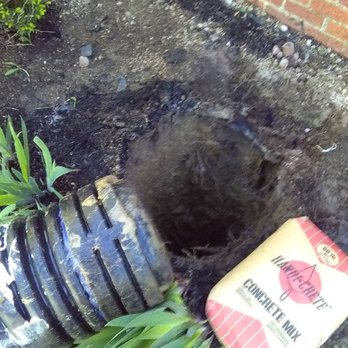 CST Utilities - a water pipe that has been dug in the ground - Hydro-jetting Near Me - Grove City, Ohio