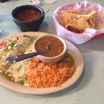 El Borrego De Oro - Enchilada special... And chips!! - Mexican Near Me - Austin, Texas El Borrego De Oro - Enchilada special... And chips!! - Mexican Near Me - Austin, Texas