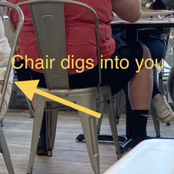 Hart + Soul Cafe - These chairs are so uncomfortable. I heard a few people complaining. I hope they change this. - Breakfast & Brunch Near Me - Cape Coral, Florida