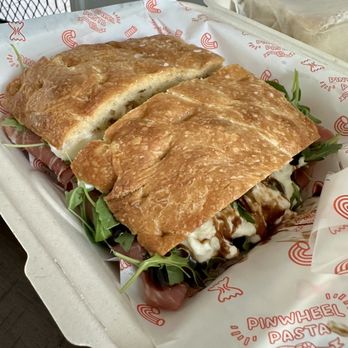 Pinwheel Pasta - Prosciutto Burrata Sandwich - Sandwiches Near Me - Rancho Cucamonga, California Pinwheel Pasta - Prosciutto Burrata Sandwich - Sandwiches Near Me - Rancho Cucamonga, California