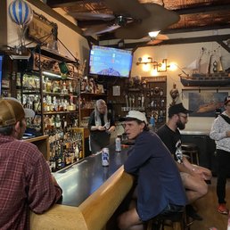 The bar..
