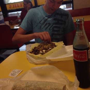 Fito's Taco Shop - Steak burrito, size is big, but lacking in taste. Come was amazing as always! - Mexican Near Me - Tucson, Arizona Fito's Taco Shop - Steak burrito, size is big, but lacking in taste. Come was amazing as always! - Mexican Near Me - Tucson, Arizona