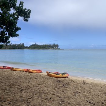 Shaka Kayaks - Photo taken from the forest to the sea. The guides brought the kayaks up to the forest and then pushed it down into the sea. - Rafting/Kayaking Near Me Shaka Kayaks - Photo taken from the forest to the sea. The guides brought the kayaks up to the forest and then pushed it down into the sea. - Rafting/Kayaking Near Me