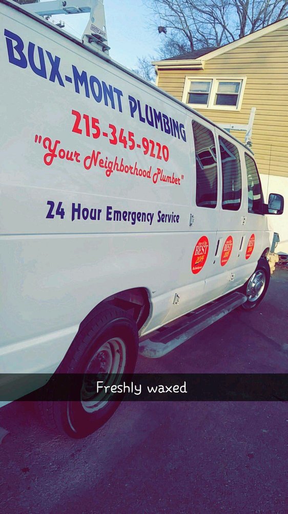 Slide of Bux-Mont Plumbing