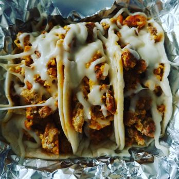 La Picosa - Chorizo egg and cheese breakfast tacos - Mexican Near Me - Dallas, Texas