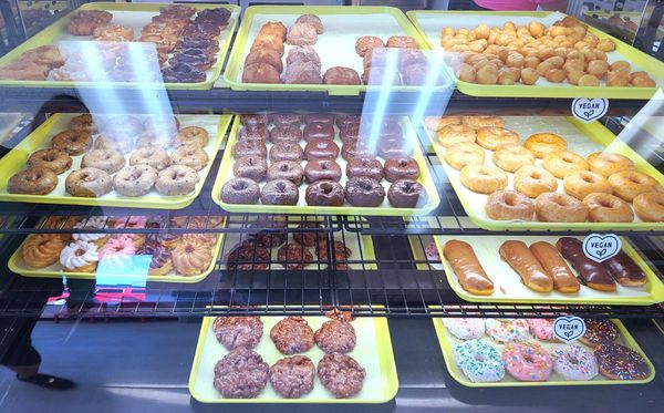 Fluffy donut by null