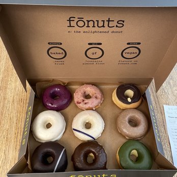 Fōnuts - 9 different flavors (my favorites were the blueberry earl grey and lemon!) - Donuts Near Me - Studio City, California Fōnuts - 9 different flavors (my favorites were the blueberry earl grey and lemon!) - Donuts Near Me - Studio City, California