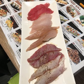 Hoshi Sushi - Tuna, yellowtail, albacore, seared tuna, and seared albacore - Sushi Bars Near Me - Fullerton, California Hoshi Sushi - Tuna, yellowtail, albacore, seared tuna, and seared albacore - Sushi Bars Near Me - Fullerton, California