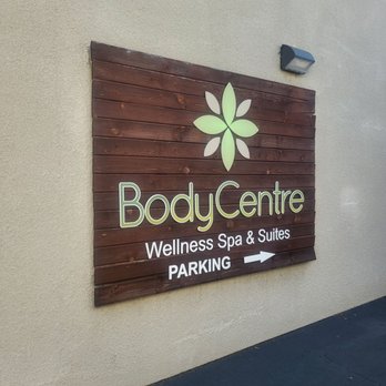 BodyCentre Fullerton - The sign on the wall.  Visible from street. - Massage Near Me - Fullerton, California