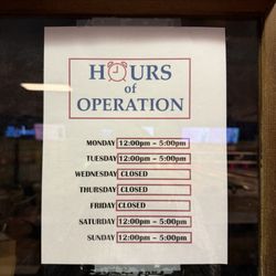 Bowler's Rx Pro Shop - Updated hours of operation as of 09/14/26.
