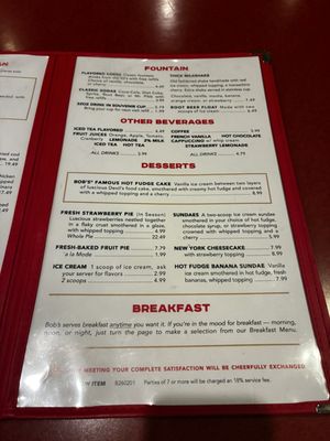 Menu photo 1 Bob’s Big Boy Burbank, CA