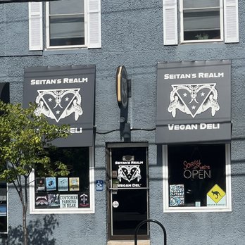 Seitan's Realm - Entrance - Vegan Near Me - Columbus, Ohio