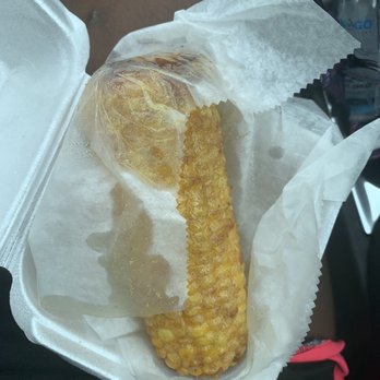 J Lemon Pepper Fish & Chicken - Corn!! Tasted great! Heavily salted though. - Fast Food Near Me - Columbus, Ohio