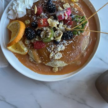 Banana Leaf - Thai tea pancake - Breakfast & Brunch Near Me - El Cerrito, California Banana Leaf - Thai tea pancake - Breakfast & Brunch Near Me - El Cerrito, California