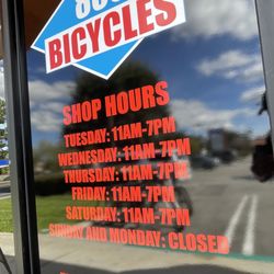 805 Bicycles - Hours