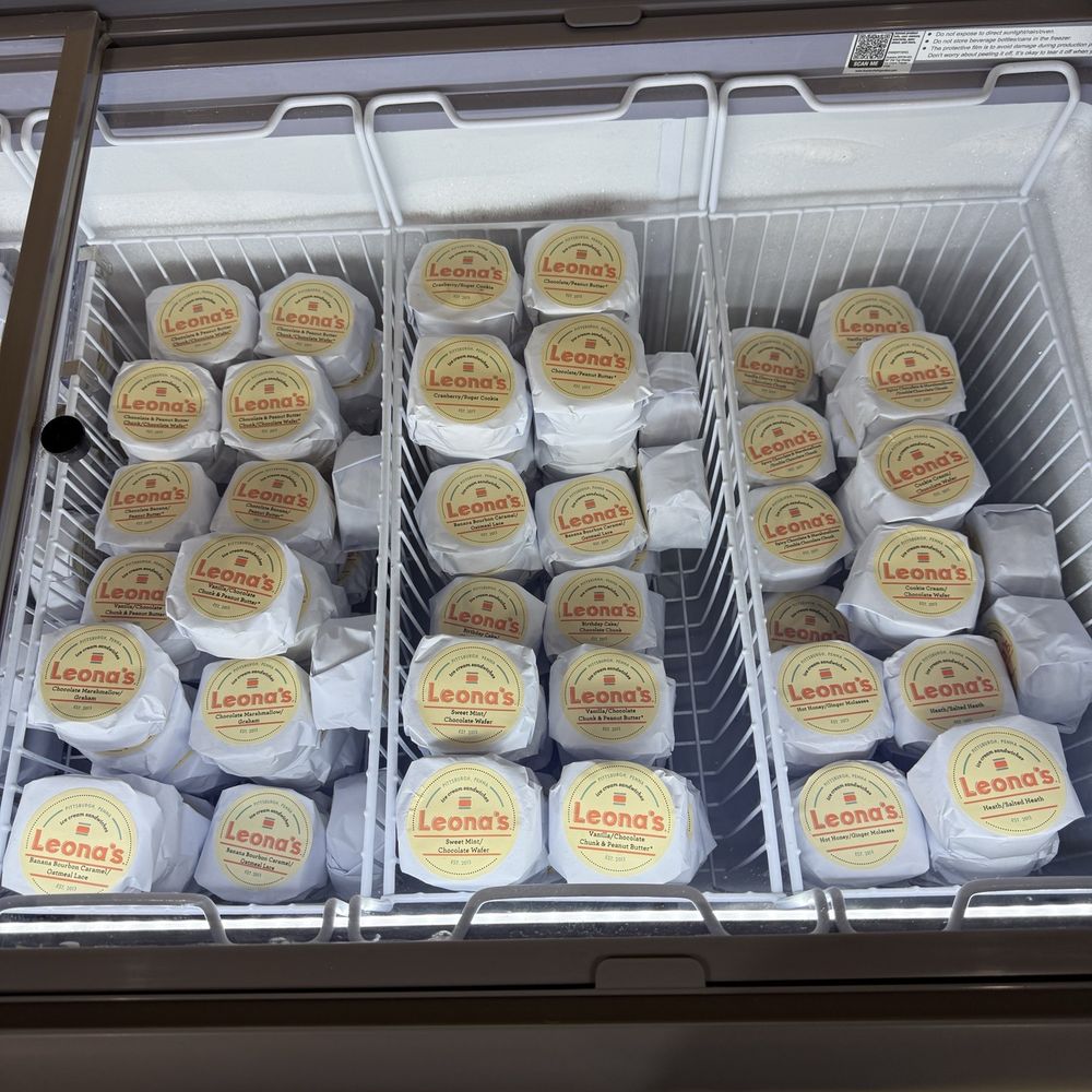 Leona's Ice Cream Sandwiches - Ice Cream & Frozen Yogurt Near Me - Pittsburgh, Pennsylvania