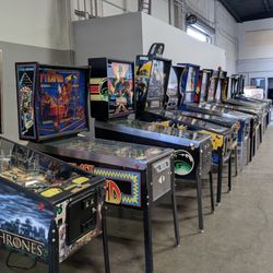 There is always something for everyone at Captain's arcade in showroom.
