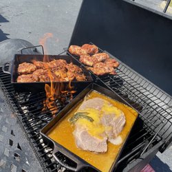 Uncle Dave's Tacos - All of our grilled meats are cooked using 100% all natural hardwood lump charcoal! We go the extra mile for the best taste and quality meats