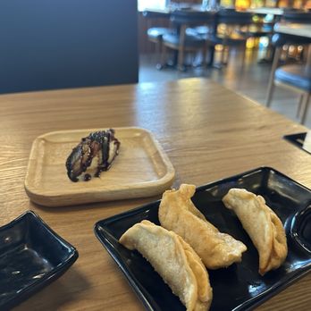 Sushi Kingdom - Gyoza.  Eel sashimi - Sushi Bars Near Me - Phillipsburg, New Jersey