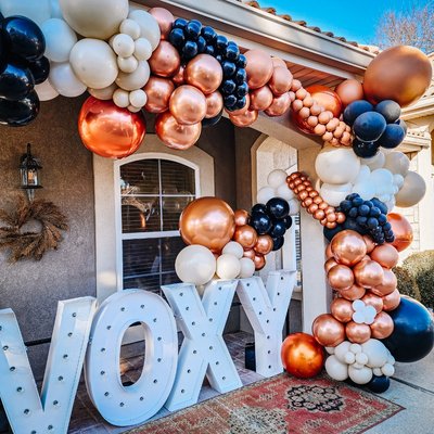 Rentals - Add a hoop, frame, or easel to hold your Balloon Garland to create a truly memorable backdrop for your party, wedding, corporate event, or any occasion you're planning.