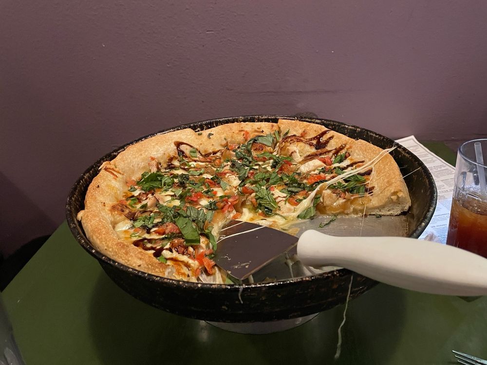 Food from Mid City Pizza