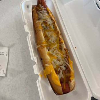 EddieWorld - Foot long chili dog - Service Stations Near Me - Yermo, California
