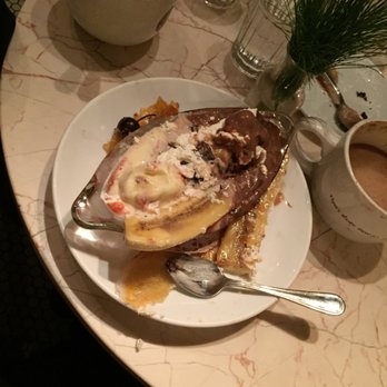 The Chocolate Room - Banana split - slowly being destroyed. - Desserts Near Me - Brooklyn, New York The Chocolate Room - Banana split - slowly being destroyed. - Desserts Near Me - Brooklyn, New York