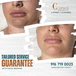 C Space Hair Skin & Art - Ask about the Tailored Service Guarantee with our facial treatments!