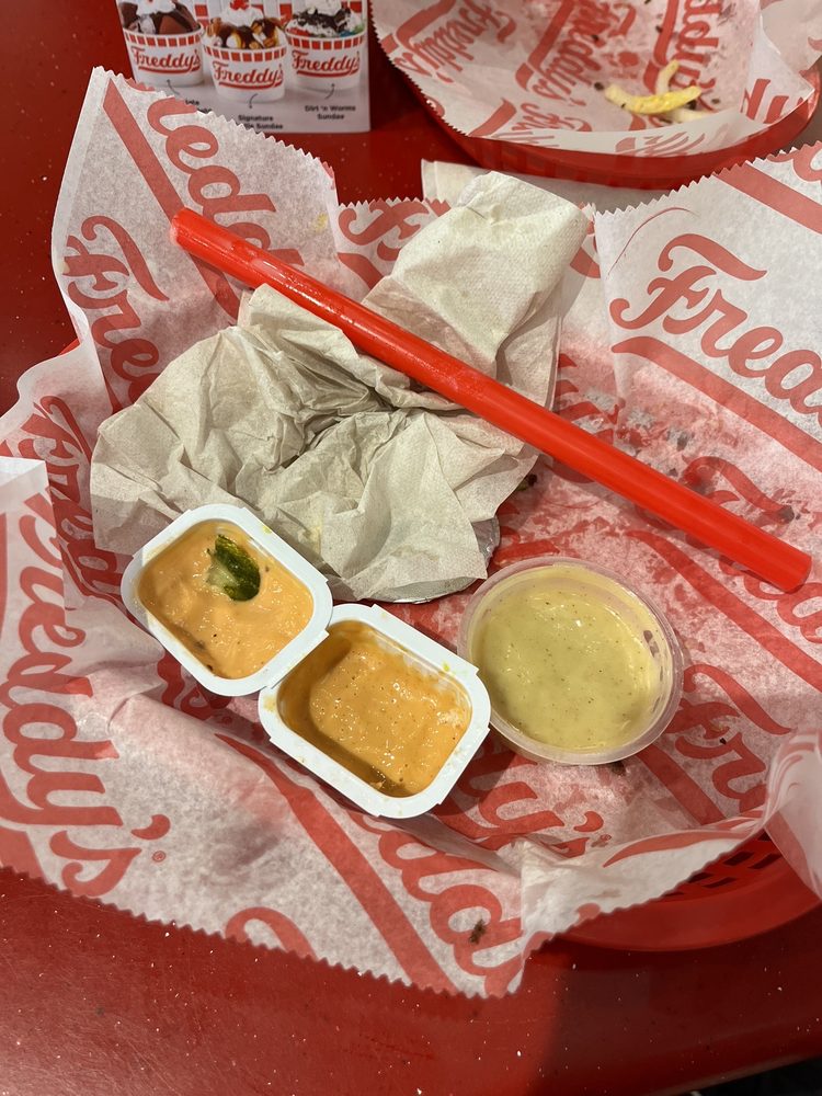 Food from Freddy's Frozen Custard & Steakburgers
