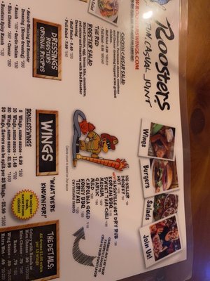 Menu photo 7 Roosters Clarksville, IN
