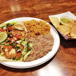 Cottage Cafe - The fish taco special.