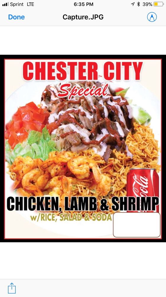 Food from NY Halal Food Truck #1