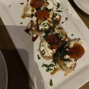 SBC Restaurant and Beer Bar - Goat Cheese Bruschetta - American Near Me - Milford, Connecticut SBC Restaurant and Beer Bar - Goat Cheese Bruschetta - American Near Me - Milford, Connecticut