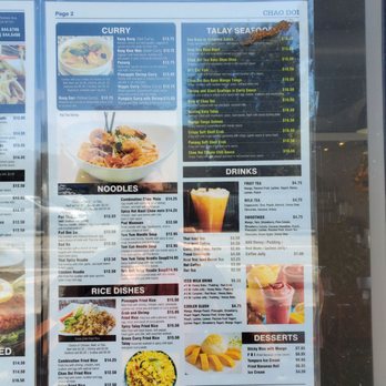 Chao Doi Thai Restaurant - Thai Near Me - Pasadena, California