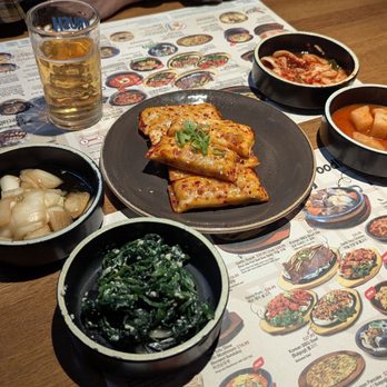 Jin Cook - Marinated dumplings and banchans - Korean Near Me - Glendale, California Jin Cook - Marinated dumplings and banchans - Korean Near Me - Glendale, California