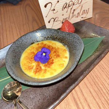 Modan - Crème Brûlée - Sushi Bars Near Me - Tysons, Virginia
