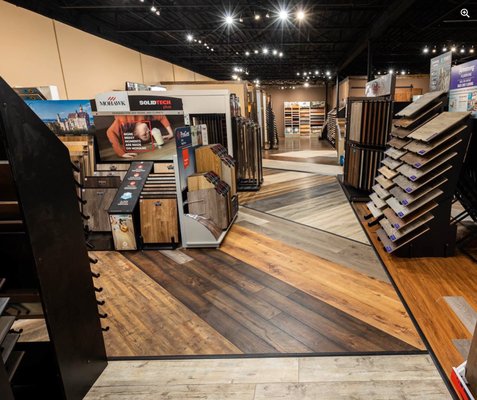 Showroom - Check out our massive New Berlin Showroom featuring countless styles of hardwood, luxury vinyl plank and laminate! Showroom - Check out our massive New Berlin Showroom featuring countless styles of hardwood, luxury vinyl plank and laminate!