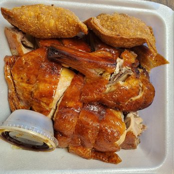 Roast Duck Kitchen - Half duck come with 2 gau gee - Chinese Near Me - Aiea, Hawaii Roast Duck Kitchen - Half duck come with 2 gau gee - Chinese Near Me - Aiea, Hawaii