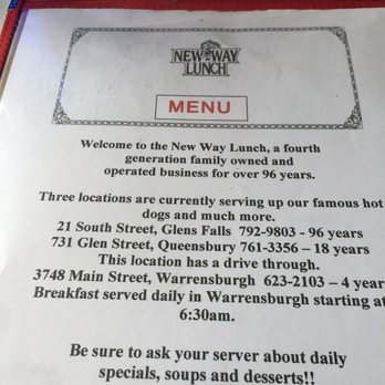 New Way Lunch - Diners Near Me - Warrensburg, New York New Way Lunch - Diners Near Me - Warrensburg, New York