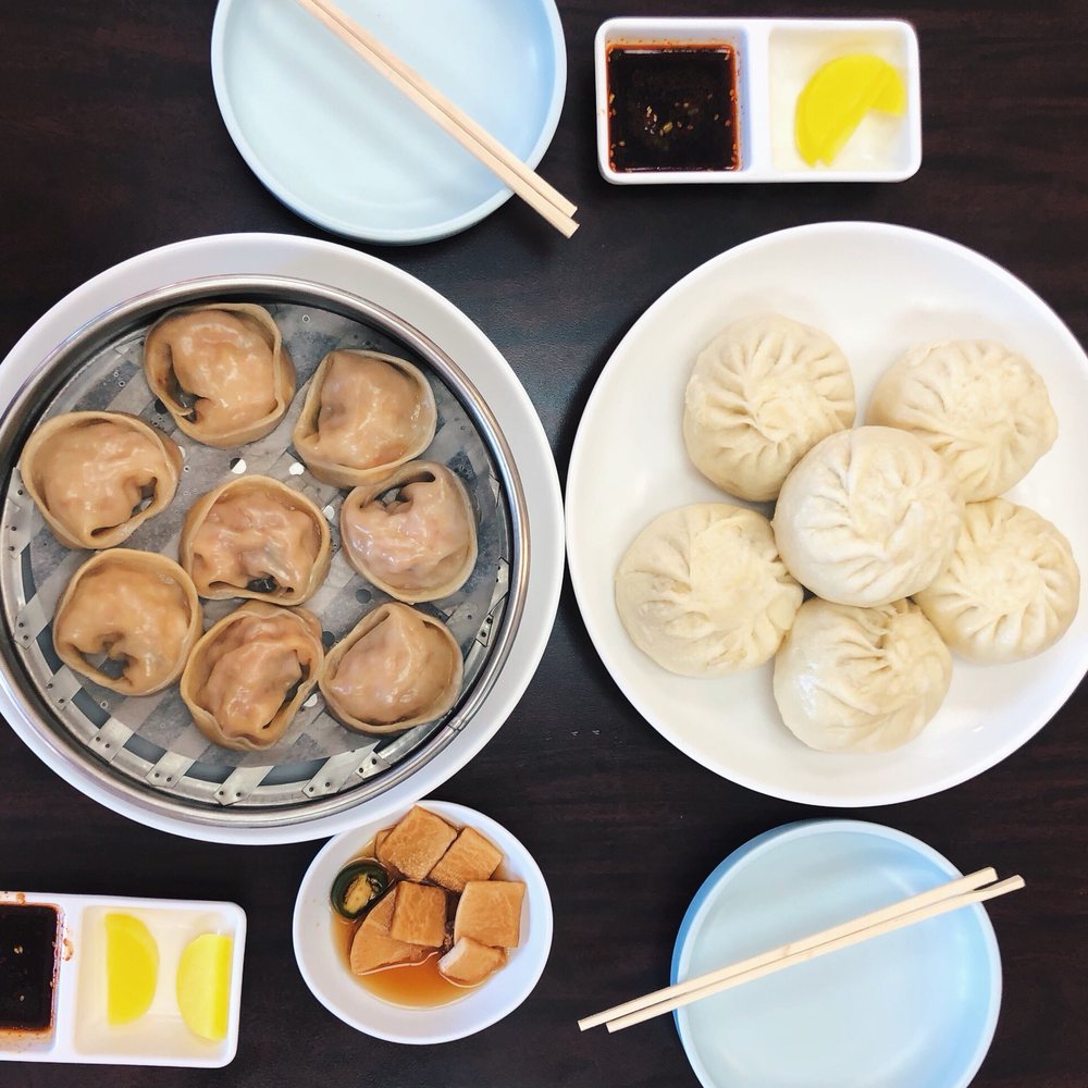 Dumpling House - Meat King Size Buns ($7.99) and Kimchi Dumplings (10.99) ! - Korean Near Me - Los Angeles, California Dumpling House - Meat King Size Buns ($7.99) and Kimchi Dumplings (10.99) ! - Korean Near Me - Los Angeles, California