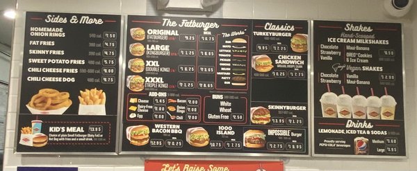 Menu photo 1 Fatburger Buena Park, CA Menu photo 1 Fatburger Buena Park, CA