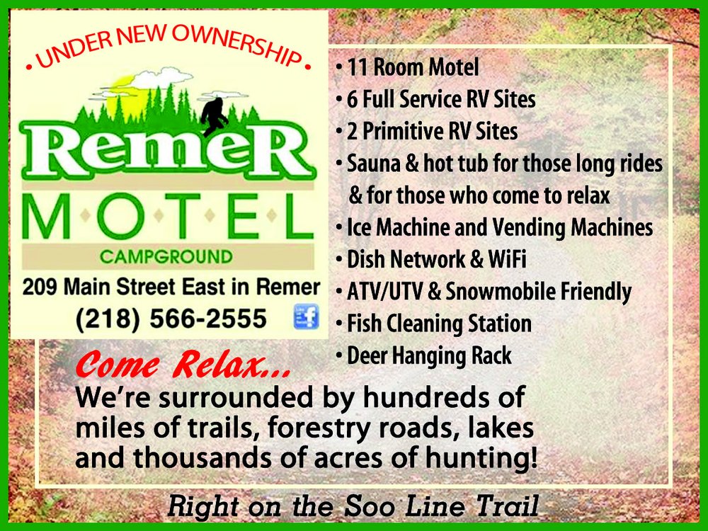 REMER MOTEL & CAMPGROUND Updated September 2024 12 Photos 209