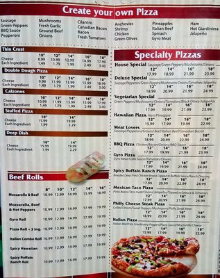 Menu photo 6 Niko's Pizzeria Joliet, IL