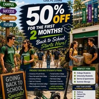 StoreRight Self Storage - StoreRight: Month-to-month storage for furniture, bikes, books & more. Clean units, flexible sizes, easy online booking. - Self Storage Near Me - Lutz, Florida StoreRight Self Storage - StoreRight: Month-to-month storage for furniture, bikes, books & more. Clean units, flexible sizes, easy online booking. - Self Storage Near Me - Lutz, Florida